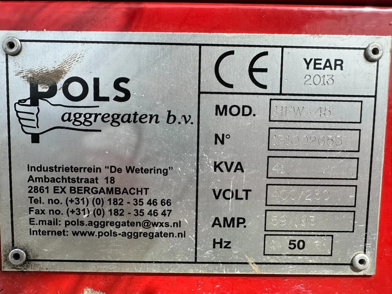 Himoinsa HFW 45 Iveco FPT Mecc Alte Spa 45 kVA Silent generatorset - Gruppo elettrogeno: foto 5 Himoinsa HFW 45 Iveco FPT Mecc Alte Spa 45 kVA Silent generatorset - Gruppo elettrogeno: foto 5