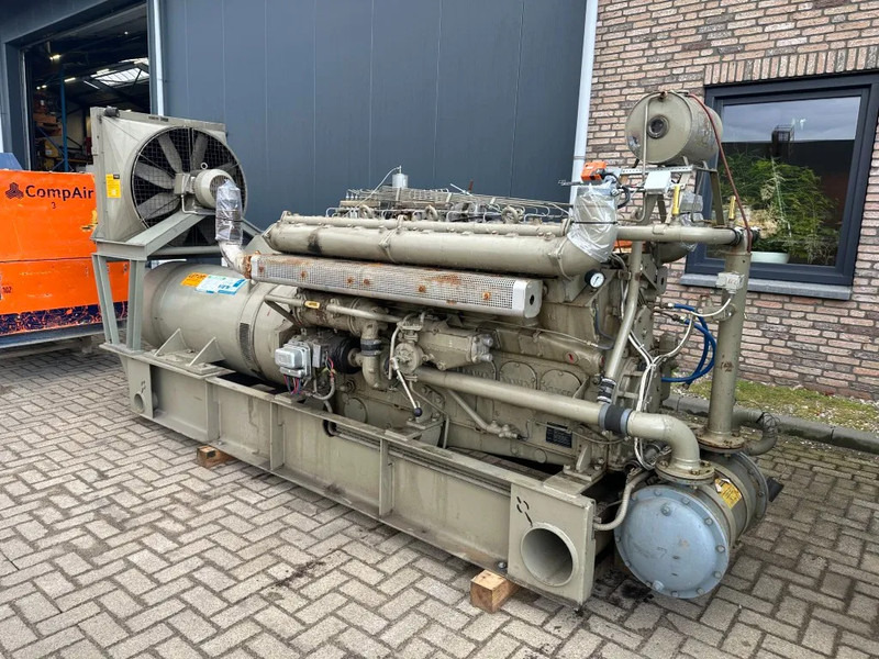 Gruppo elettrogeno MWM RHS 618 V16 Piller 450 kVA noodstroom generatorset Ex Emergency ! 78 hours !: foto 6