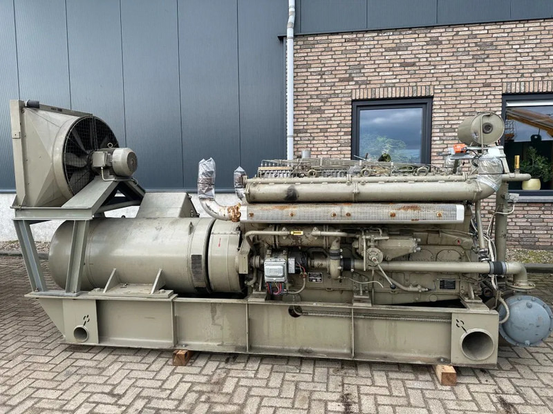 Gruppo elettrogeno MWM RHS 618 V16 Piller 450 kVA noodstroom generatorset Ex Emergency ! 78 hours !: foto 9