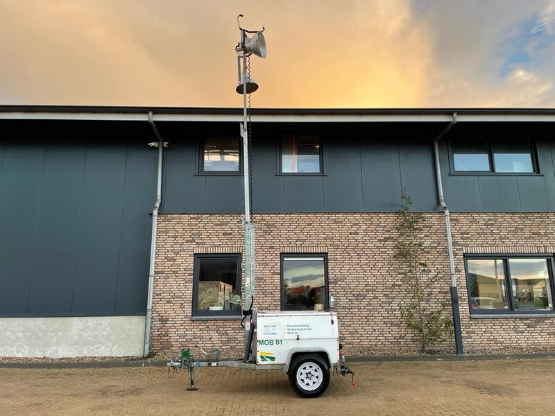 Torre faro Perkins Mecc Alte Spa 5 kVA Mobiele Lichtmast Aggregaat Light Tower: foto 9