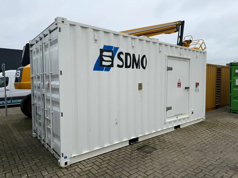 SDMO MTU 12V 2000 Leroy Somer 910 kVA Silent generatorset in 20 ft container - Gruppo elettrogeno: foto 1 SDMO MTU 12V 2000 Leroy Somer 910 kVA Silent generatorset in 20 ft container - Gruppo elettrogeno: foto 1