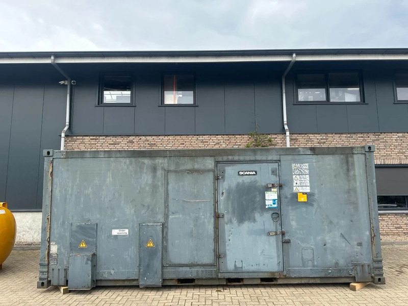 Scania DSI 14 60 Leroy Somer 450 kVA Silent generatorset in 20 ft container - Gruppo elettrogeno: foto 1 Scania DSI 14 60 Leroy Somer 450 kVA Silent generatorset in 20 ft container - Gruppo elettrogeno: foto 1