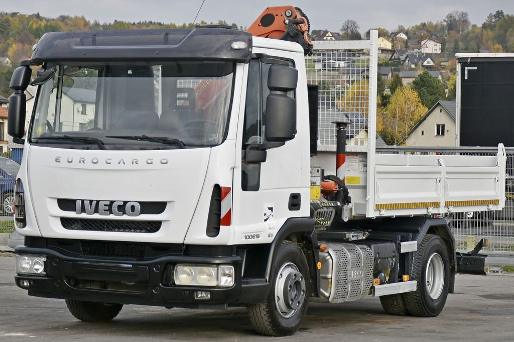 Iveco EUROCARGO 100E19 +PK 7001 H + FUNK * TOPZUSTAND - Camion con gru, Autocarro ribaltabile: foto 3 Iveco EUROCARGO 100E19 +PK 7001 H + FUNK * TOPZUSTAND - Camion con gru, Autocarro ribaltabile: foto 3