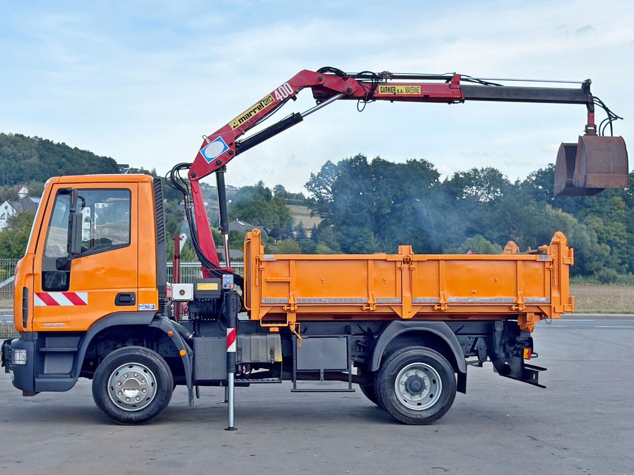 Iveco EUROCARGO 120E18 * HMF 403 K1 * TOPZUSTAND - Camion con gru, Autocarro ribaltabile: foto 5 Iveco EUROCARGO 120E18 * HMF 403 K1 * TOPZUSTAND - Camion con gru, Autocarro ribaltabile: foto 5