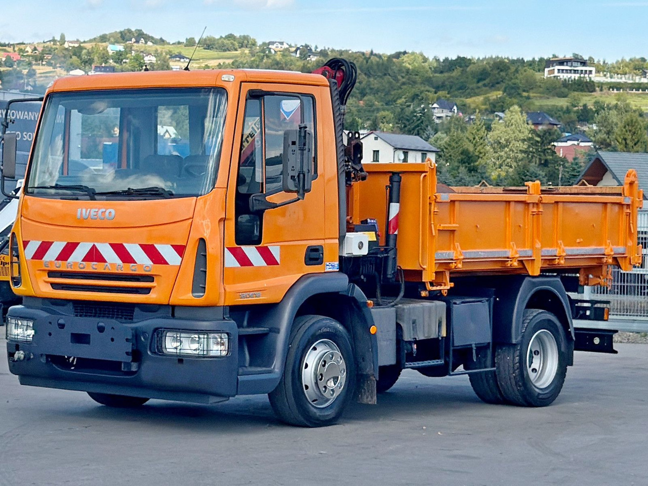 Iveco EUROCARGO 120E18 * HMF 403 K1 * TOPZUSTAND - Camion con gru, Autocarro ribaltabile: foto 4 Iveco EUROCARGO 120E18 * HMF 403 K1 * TOPZUSTAND - Camion con gru, Autocarro ribaltabile: foto 4