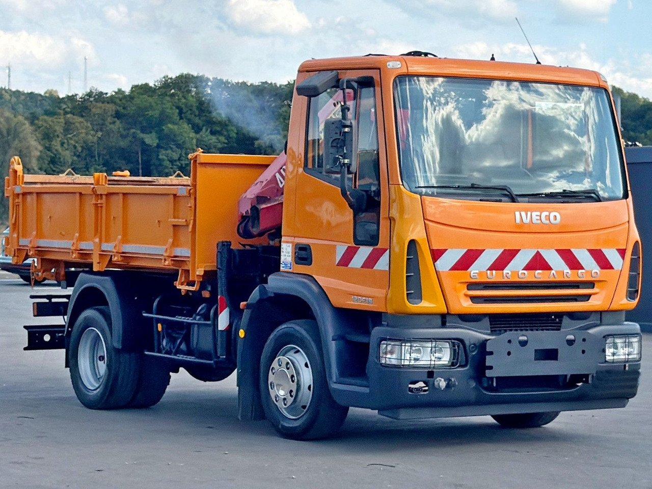 Iveco EUROCARGO 120E18 * HMF 403 K1 * TOPZUSTAND - Camion con gru, Autocarro ribaltabile: foto 3 Iveco EUROCARGO 120E18 * HMF 403 K1 * TOPZUSTAND - Camion con gru, Autocarro ribaltabile: foto 3
