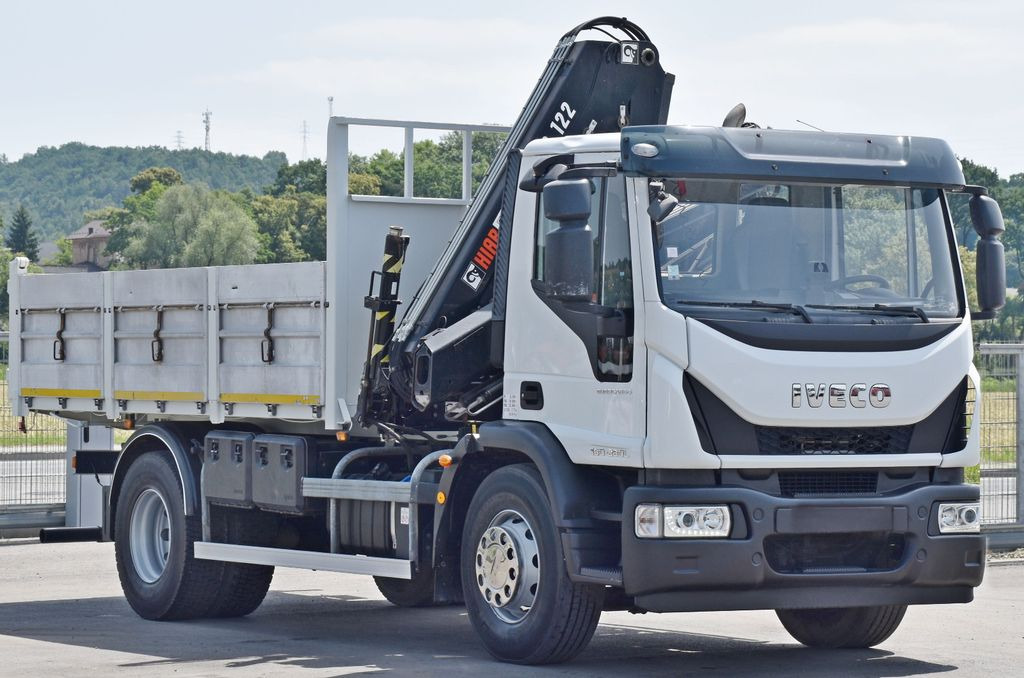 Iveco Eurocargo 190-280L *HIAB 122 B-2 HIDUO + FUNK - Camion con gru, Autocarro ribaltabile: foto 4 Iveco Eurocargo 190-280L *HIAB 122 B-2 HIDUO + FUNK - Camion con gru, Autocarro ribaltabile: foto 4