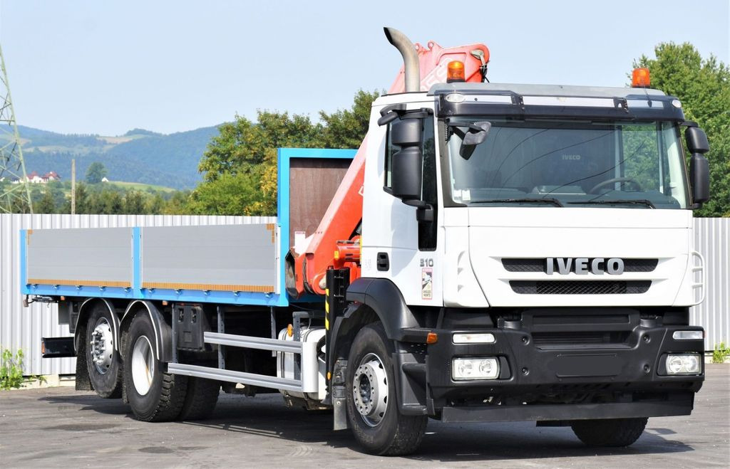 Iveco Stralis 310 PRITSCHE 7,05m +KRAN +FUNK - Camion con gru: foto 3 Iveco Stralis 310 PRITSCHE 7,05m +KRAN +FUNK - Camion con gru: foto 3