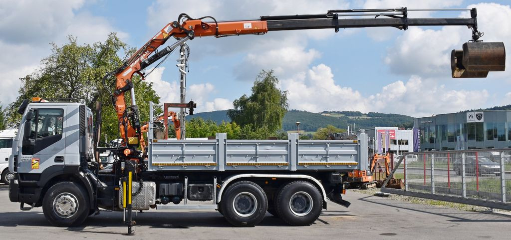 Iveco TRAKKER 410*Kipper 5,20m*ATLAS 165.2E * FUNK/6x4 - Autocarro ribaltabile, Camion con gru: foto 5 Iveco TRAKKER 410*Kipper 5,20m*ATLAS 165.2E * FUNK/6x4 - Autocarro ribaltabile, Camion con gru: foto 5