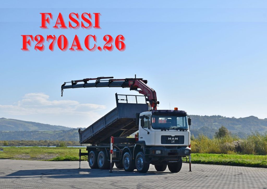 MAN 41.460 * KRAN * 8x8 ! TOPZUSTAND MAN 41.460 * KRAN * 8x8 ! TOPZUSTAND - Autocarro ribaltabile, Camion con gru: foto 1 MAN 41.460 * KRAN * 8x8 ! TOPZUSTAND MAN 41.460 * KRAN * 8x8 ! TOPZUSTAND - Autocarro ribaltabile, Camion con gru: foto 1