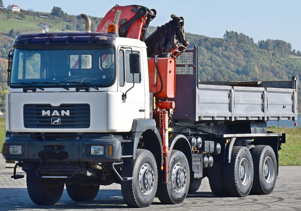MAN 41.460 * KRAN * 8x8 ! TOPZUSTAND MAN 41.460 * KRAN * 8x8 ! TOPZUSTAND - Autocarro ribaltabile, Camion con gru: foto 4 MAN 41.460 * KRAN * 8x8 ! TOPZUSTAND MAN 41.460 * KRAN * 8x8 ! TOPZUSTAND - Autocarro ribaltabile, Camion con gru: foto 4