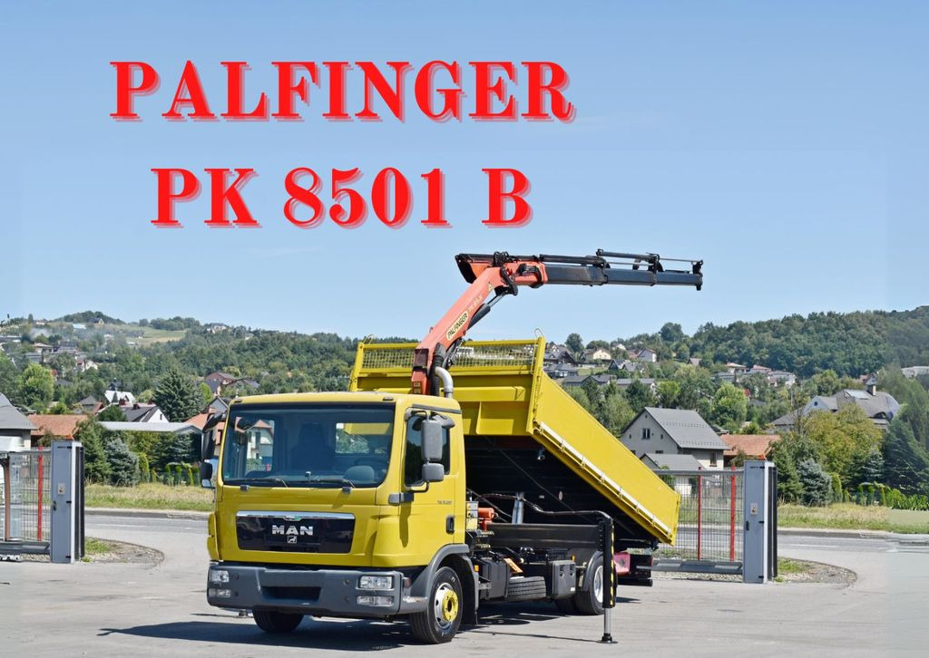 MAN TGL 12.220 Kipper 5,05 m + PK 8501 B *TOPZUSTAND MAN TGL 12.220 Kipper 5,05 m + PK 8501 B *TOPZUSTAND - Camion con gru, Autocarro ribaltabile: foto 1 MAN TGL 12.220 Kipper 5,05 m + PK 8501 B *TOPZUSTAND MAN TGL 12.220 Kipper 5,05 m + PK 8501 B *TOPZUSTAND - Camion con gru, Autocarro ribaltabile: foto 1