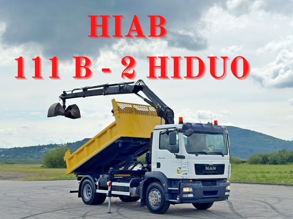 MAN TGM 18.340* KIPPER 4,05m*HIAB 111 B-2 HIDUO/FUNK - Camion con gru: foto 1 MAN TGM 18.340* KIPPER 4,05m*HIAB 111 B-2 HIDUO/FUNK - Camion con gru: foto 1