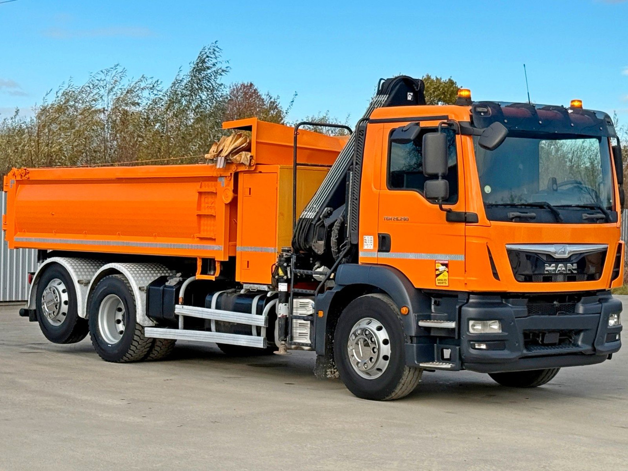 MAN TGM 26.290* KIPPER 4,60m*HIAB 111 B-3 HIDUO/FUNK - Autocarro ribaltabile, Camion con gru: foto 3 MAN TGM 26.290* KIPPER 4,60m*HIAB 111 B-3 HIDUO/FUNK - Autocarro ribaltabile, Camion con gru: foto 3