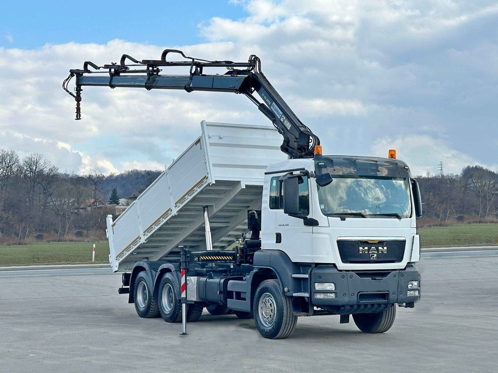 MAN TGS 26.400 * HIAB 166 ES - 3 HIPRO + FUNK * 6x4 MAN TGS 26.400 * HIAB 166 ES - 3 HIPRO + FUNK * 6x4 - Autocarro ribaltabile, Camion con gru: foto 2 MAN TGS 26.400 * HIAB 166 ES - 3 HIPRO + FUNK * 6x4 MAN TGS 26.400 * HIAB 166 ES - 3 HIPRO + FUNK * 6x4 - Autocarro ribaltabile, Camion con gru: foto 2