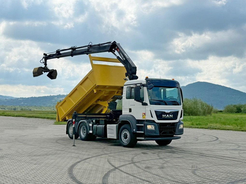 MAN TGS 26.400 * HIAB X-HIDUO 188 E-3 + FUNK * 6x4 - Camion con gru: foto 2 MAN TGS 26.400 * HIAB X-HIDUO 188 E-3 + FUNK * 6x4 - Camion con gru: foto 2