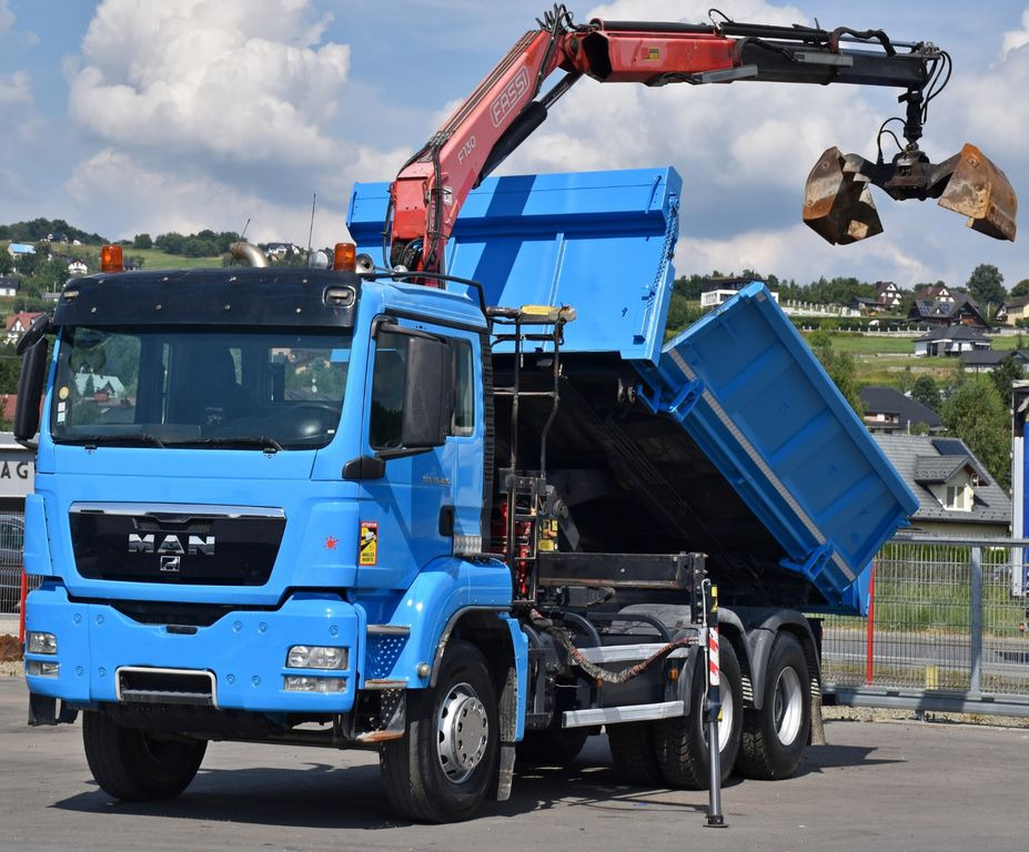 MAN TGS 26.400 Kipper 4,60m*PK F130A.22 + FUNK/6x4 MAN TGS 26.400 Kipper 4,60m*PK F130A.22 + FUNK/6x4 - Autocarro ribaltabile, Camion con gru: foto 3 MAN TGS 26.400 Kipper 4,60m*PK F130A.22 + FUNK/6x4 MAN TGS 26.400 Kipper 4,60m*PK F130A.22 + FUNK/6x4 - Autocarro ribaltabile, Camion con gru: foto 3