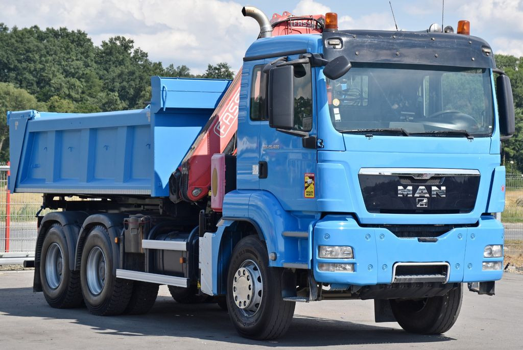 MAN TGS 26.400 Kipper 4,60m*PK F130A.22 + FUNK/6x4 MAN TGS 26.400 Kipper 4,60m*PK F130A.22 + FUNK/6x4 - Autocarro ribaltabile, Camion con gru: foto 4 MAN TGS 26.400 Kipper 4,60m*PK F130A.22 + FUNK/6x4 MAN TGS 26.400 Kipper 4,60m*PK F130A.22 + FUNK/6x4 - Autocarro ribaltabile, Camion con gru: foto 4