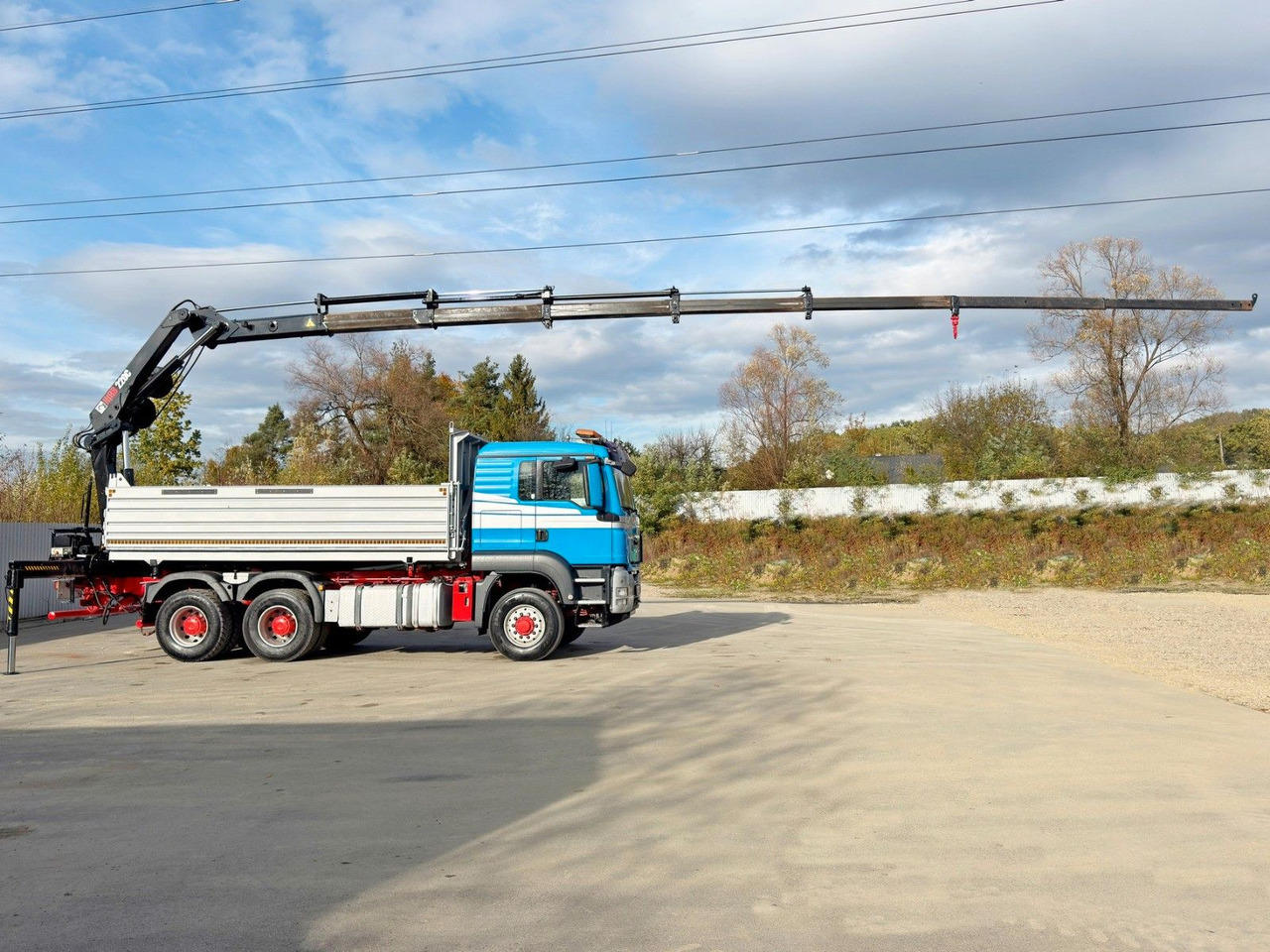 MAN TGS 26.480 * HIAB 220 - C5 + FUNK / 6x6 - Camion con gru: foto 5 MAN TGS 26.480 * HIAB 220 - C5 + FUNK / 6x6 - Camion con gru: foto 5