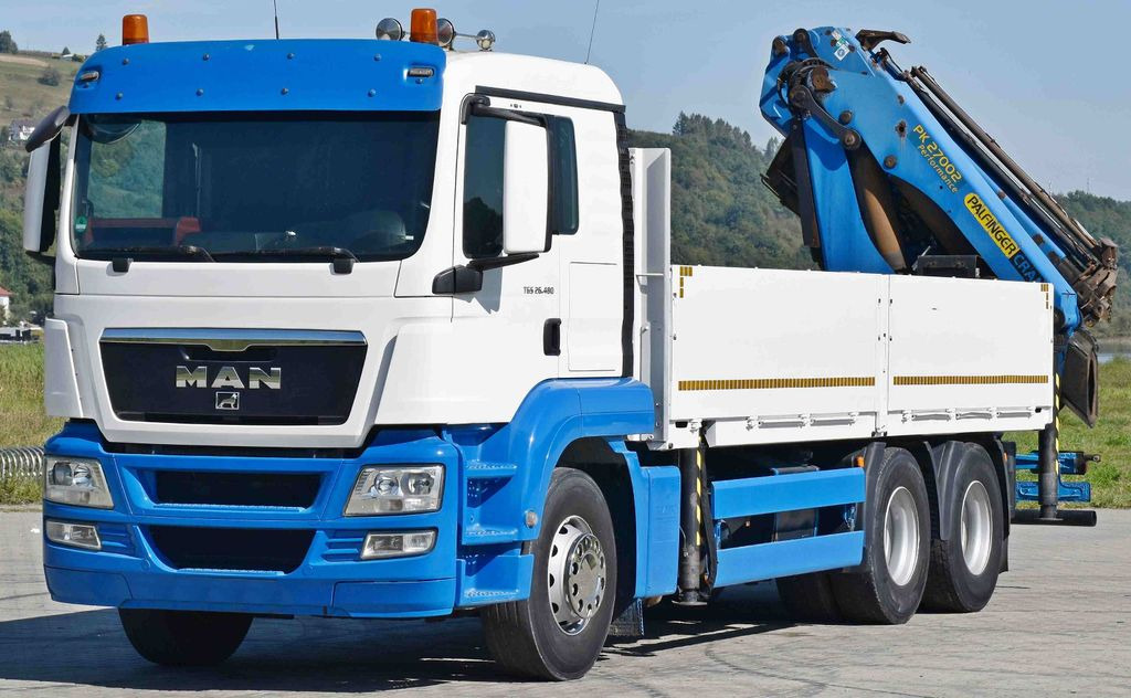 MAN TGS 26.480 * PK 27002 + JIB PJ060 + FUNK / 6x4 - Camion con gru: foto 3 MAN TGS 26.480 * PK 27002 + JIB PJ060 + FUNK / 6x4 - Camion con gru: foto 3