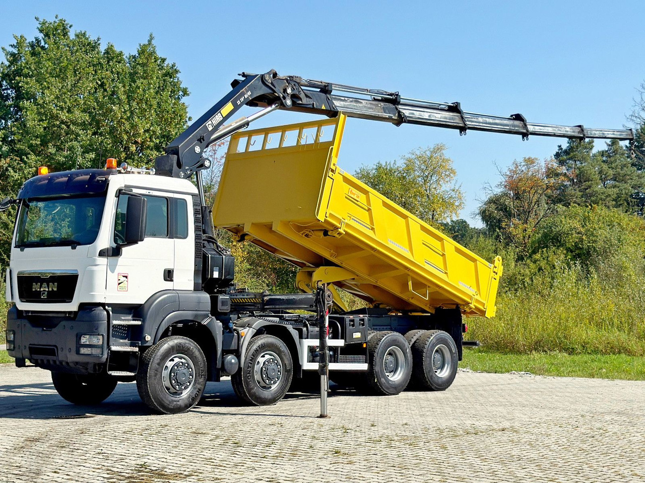 MAN TGS 32.510 * HIAB 288 EP - 5HIDUO/ FUNK * 8x8 - Camion con gru: foto 2 MAN TGS 32.510 * HIAB 288 EP - 5HIDUO/ FUNK * 8x8 - Camion con gru: foto 2