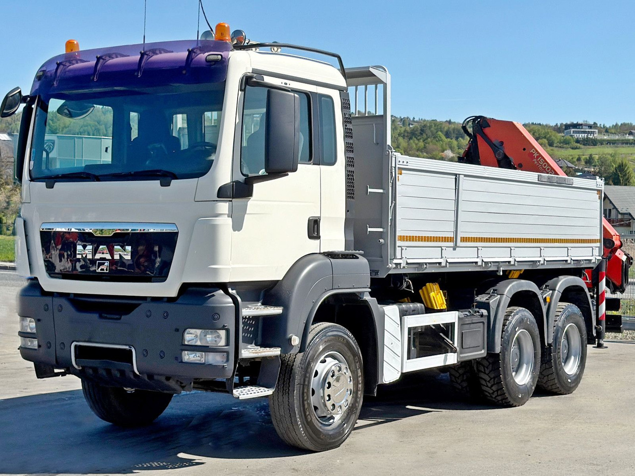 MAN TGS 33.360*KIPPER 4,95 m *PK 15002 * 6x4 - Camion con gru: foto 3 MAN TGS 33.360*KIPPER 4,95 m *PK 15002 * 6x4 - Camion con gru: foto 3