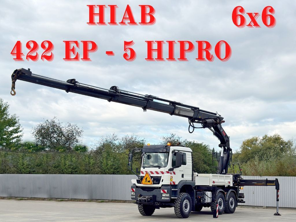 MAN TGS 33.400* HIAB 422 EP-5HIPRO * 6x6 * TOP - Camion con gru: foto 1 MAN TGS 33.400* HIAB 422 EP-5HIPRO * 6x6 * TOP - Camion con gru: foto 1