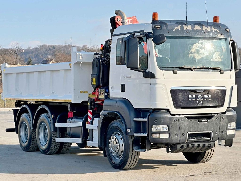 MAN TGS 33.440 * FASSI F155A.0.22/ FUNK *6x4 - Autocarro ribaltabile, Camion con gru: foto 4 MAN TGS 33.440 * FASSI F155A.0.22/ FUNK *6x4 - Autocarro ribaltabile, Camion con gru: foto 4