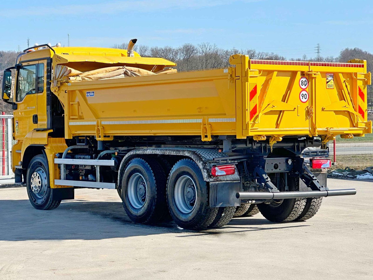 Autocarro ribaltabile, Camion con gru nuovo MAN TGS 33.440 * KIPPER 5,20 m + BORDMATIC * 6x4: foto 8