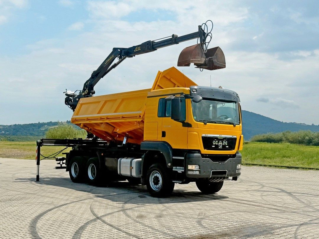 MAN TGS 33.480*KIPPER 5,10m * EPSILON E165Z76* 6x6 MAN TGS 33.480*KIPPER 5,10m * EPSILON E165Z76* 6x6 - Camion con gru, Autocarro ribaltabile: foto 2 MAN TGS 33.480*KIPPER 5,10m * EPSILON E165Z76* 6x6 MAN TGS 33.480*KIPPER 5,10m * EPSILON E165Z76* 6x6 - Camion con gru, Autocarro ribaltabile: foto 2