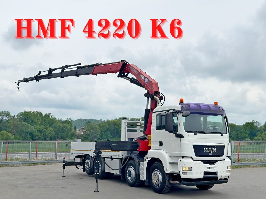 MAN TGS 35.440* KIPPER 6,00m * HMF 4220 K6/FUNK* 8x4 - Camion con gru: foto 1 MAN TGS 35.440* KIPPER 6,00m * HMF 4220 K6/FUNK* 8x4 - Camion con gru: foto 1