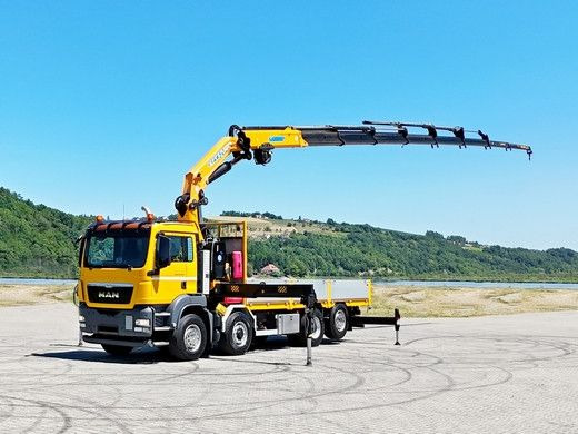 MAN TGS 35.480 * EFFER 395/6S + FUNK / 8x4 - Camion con gru: foto 2 MAN TGS 35.480 * EFFER 395/6S + FUNK / 8x4 - Camion con gru: foto 2