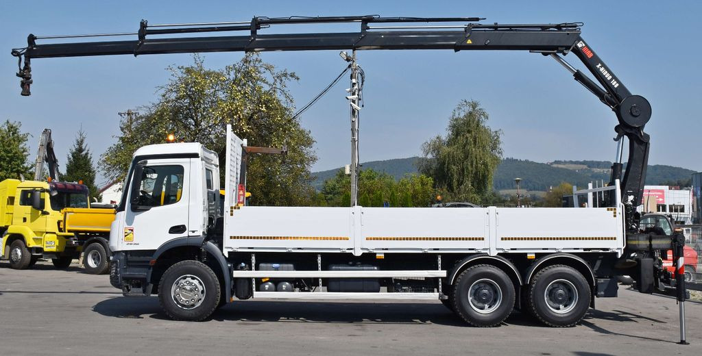 Mercedes-Benz ACTROS 2636 *HIAB X-HIDUO 188 ES-4/FUNK + * 6x4 - Camion con gru, Autocarro con pianale/ Cassone fisso: foto 5 Mercedes-Benz ACTROS 2636 *HIAB X-HIDUO 188 ES-4/FUNK + * 6x4 - Camion con gru, Autocarro con pianale/ Cassone fisso: foto 5