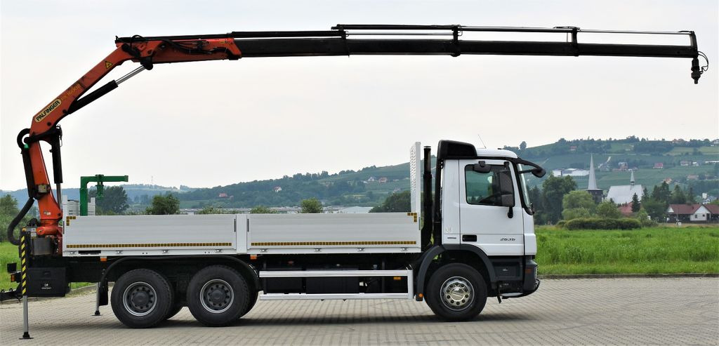 Mercedes-Benz ACTROS 2636 * PK 16002 C + FUNK/6x4 - Camion con gru, Autocarro con pianale/ Cassone fisso: foto 5 Mercedes-Benz ACTROS 2636 * PK 16002 C + FUNK/6x4 - Camion con gru, Autocarro con pianale/ Cassone fisso: foto 5