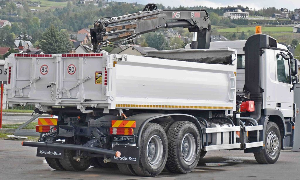 Mercedes-Benz ACTROS 2641 * HIAB 144 B-2 DUO * 6x4 *TOPZUSTAND - Autocarro ribaltabile, Camion con gru: foto 4 Mercedes-Benz ACTROS 2641 * HIAB 144 B-2 DUO * 6x4 *TOPZUSTAND - Autocarro ribaltabile, Camion con gru: foto 4