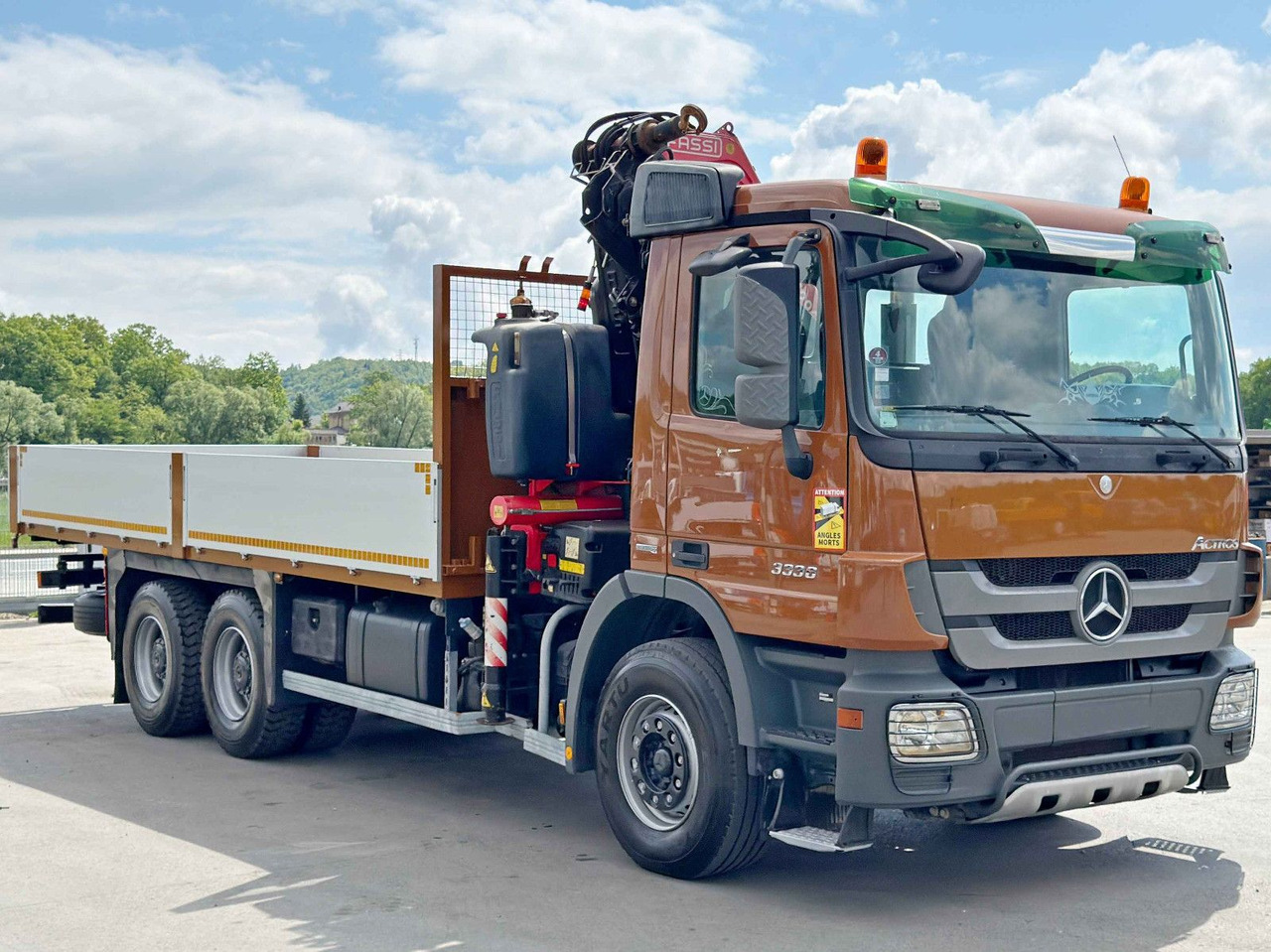 Mercedes-Benz ACTROS 3336 * FASSI F290A.22 + FUNK / 6x4 * TOP - Camion con gru: foto 3 Mercedes-Benz ACTROS 3336 * FASSI F290A.22 + FUNK / 6x4 * TOP - Camion con gru: foto 3