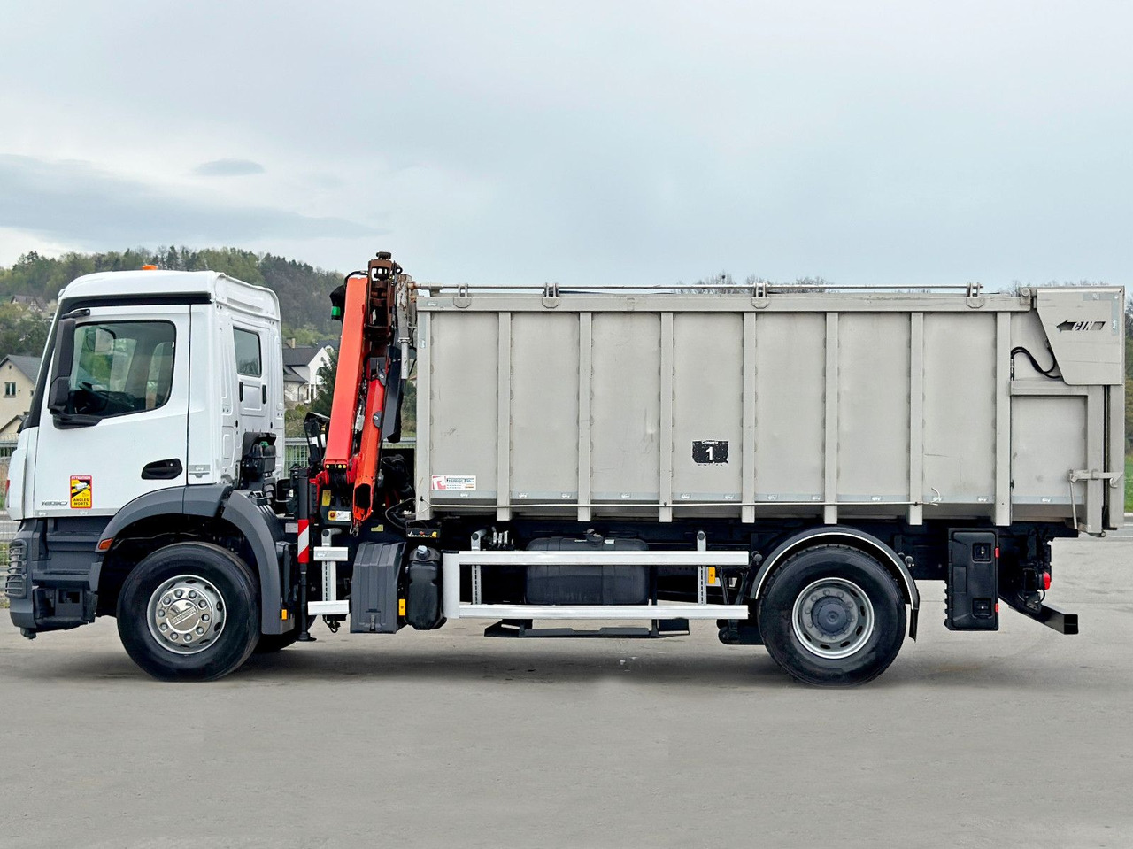 Camion con gru Mercedes-Benz AROCS 1830* KIPPER 5,00m * PK 7.501 SLD A + FUNK: foto 7