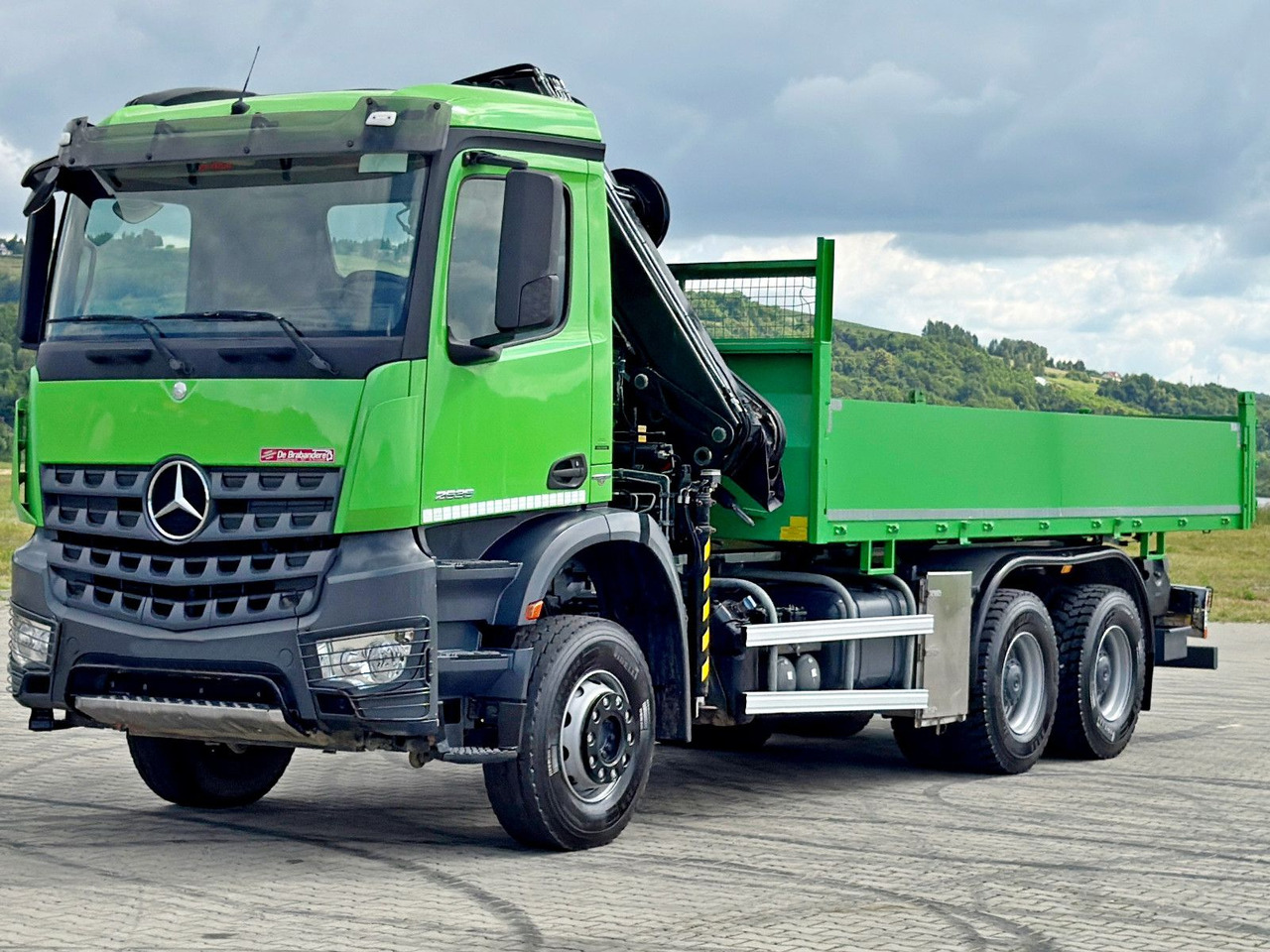 Mercedes-Benz AROCS 2636 * HIAB 122 ES - 3 HIPRO * 6x4 - Autocarro ribaltabile, Camion con gru: foto 4 Mercedes-Benz AROCS 2636 * HIAB 122 ES - 3 HIPRO * 6x4 - Autocarro ribaltabile, Camion con gru: foto 4