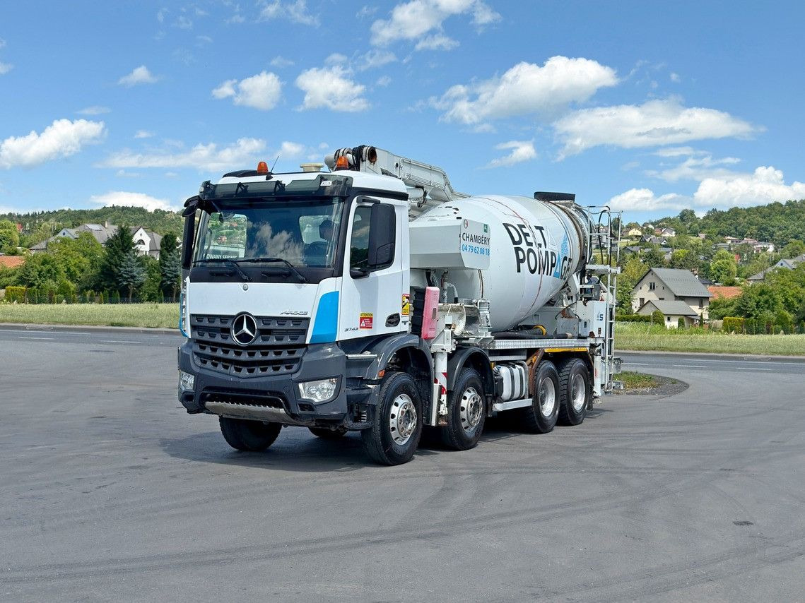 Mercedes-Benz AROCS 3743 * Betonpumpe + FUNK * 8x4 * TOP - Pompa autocarrata: foto 2 Mercedes-Benz AROCS 3743 * Betonpumpe + FUNK * 8x4 * TOP - Pompa autocarrata: foto 2