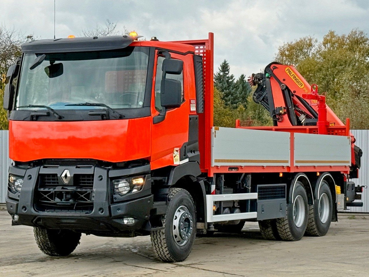 Renault C430 * PALFINGER PK 18002 - EHC + FUNK/ 6x4 - Camion con gru: foto 3 Renault C430 * PALFINGER PK 18002 - EHC + FUNK/ 6x4 - Camion con gru: foto 3