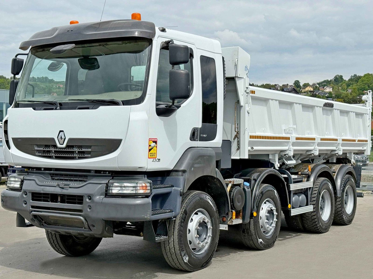 Renault KERAX 430 DXI * KIPPER 6,00 m / 8x4 * TOP - Autocarro ribaltabile, Camion con gru: foto 2 Renault KERAX 430 DXI * KIPPER 6,00 m / 8x4 * TOP - Autocarro ribaltabile, Camion con gru: foto 2