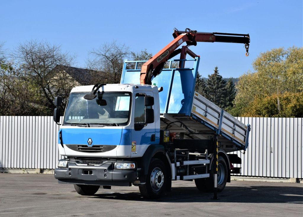 Renault MIDLUM 270 DXI *TIPPER 3,50m *PK 8501-K/FUNK Renault MIDLUM 270 DXI *TIPPER 3,50m *PK 8501-K/FUNK - Autocarro ribaltabile, Camion con gru: foto 1 Renault MIDLUM 270 DXI *TIPPER 3,50m *PK 8501-K/FUNK Renault MIDLUM 270 DXI *TIPPER 3,50m *PK 8501-K/FUNK - Autocarro ribaltabile, Camion con gru: foto 1
