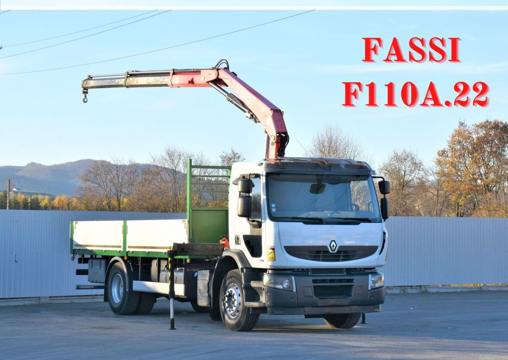 Renault Premium 370* FASSI F110A.22 * TOPZUSTAND - Camion con gru: foto 1 Renault Premium 370* FASSI F110A.22 * TOPZUSTAND - Camion con gru: foto 1