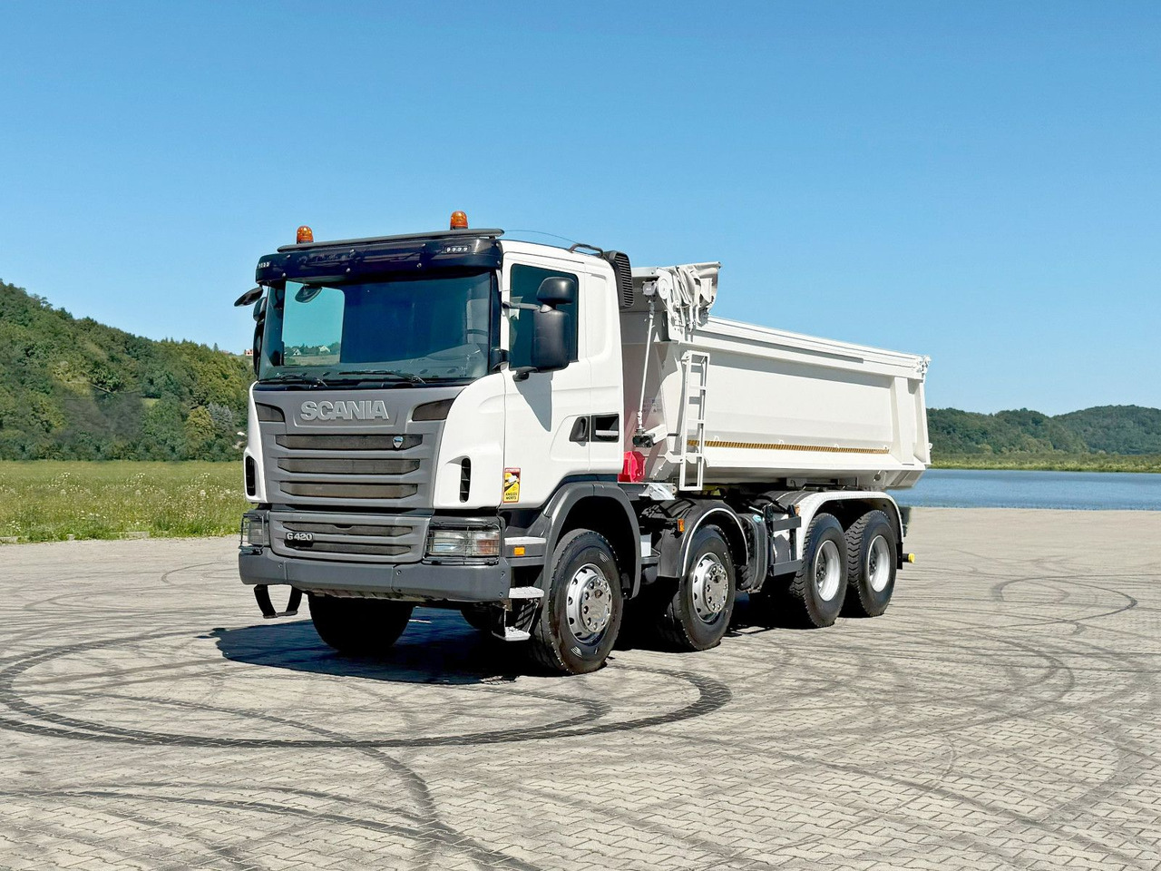 Scania G 420 * KIPPER * 8x4 * TOPZUSTAND - Autocarro ribaltabile: foto 2 Scania G 420 * KIPPER * 8x4 * TOPZUSTAND - Autocarro ribaltabile: foto 2