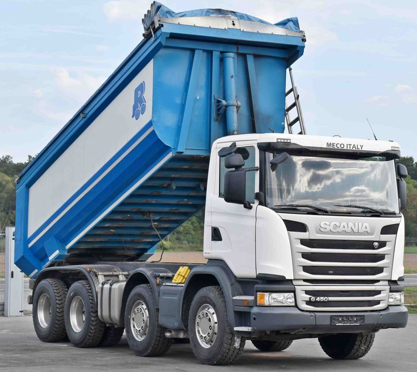 Scania G 450 * Kipper * TOPZUSTAND / 8x4 - Autocarro ribaltabile: foto 4 Scania G 450 * Kipper * TOPZUSTAND / 8x4 - Autocarro ribaltabile: foto 4