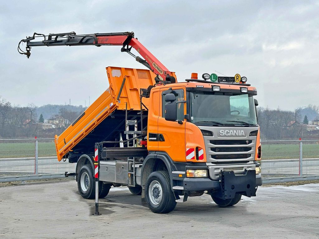 Scania G360 Kipper 4,10m *PK 11002 B + FUNK *4x4 - Autocarro ribaltabile, Camion con gru: foto 2 Scania G360 Kipper 4,10m *PK 11002 B + FUNK *4x4 - Autocarro ribaltabile, Camion con gru: foto 2