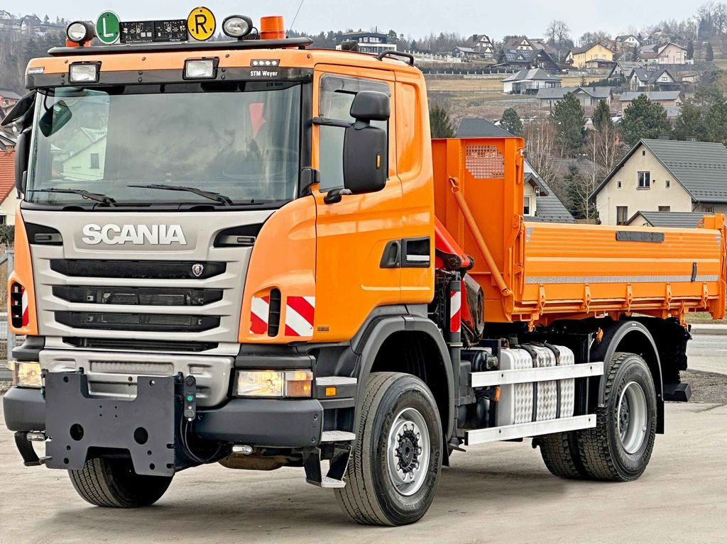 Scania G360 Kipper 4,10m *PK 11002 B + FUNK *4x4 - Camion con gru, Autocarro ribaltabile: foto 5 Scania G360 Kipper 4,10m *PK 11002 B + FUNK *4x4 - Camion con gru, Autocarro ribaltabile: foto 5