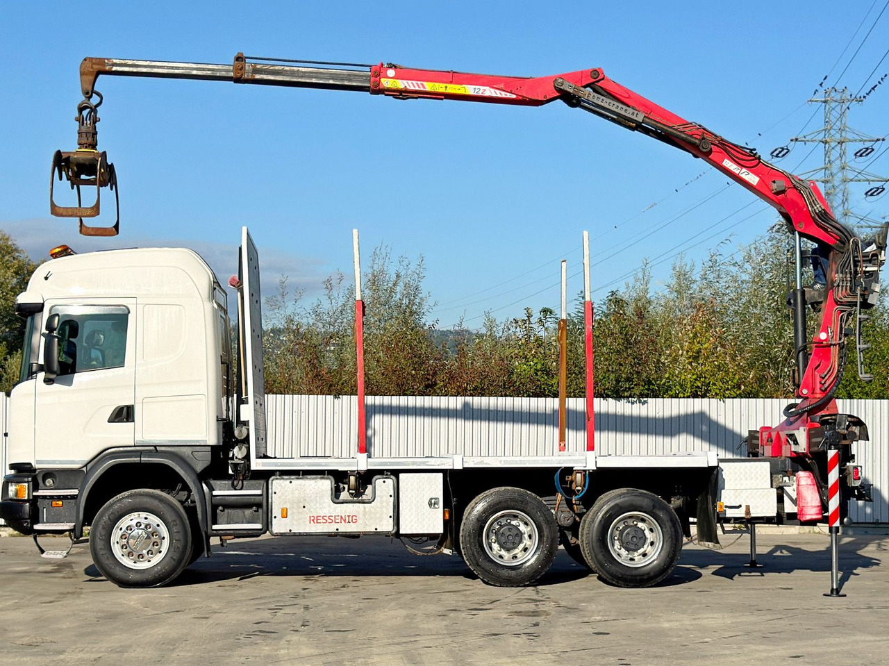 Scania G490* HOLZTRANSPORTER * PENZ 12Z8.70* 6x6 - Camion trasporto legname, Camion con gru: foto 5 Scania G490* HOLZTRANSPORTER * PENZ 12Z8.70* 6x6 - Camion trasporto legname, Camion con gru: foto 5