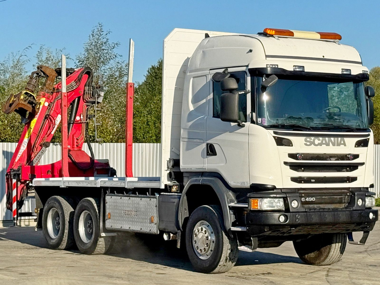 Scania G490* HOLZTRANSPORTER * PENZ 12Z8.70* 6x6 - Camion con gru: foto 4 Scania G490* HOLZTRANSPORTER * PENZ 12Z8.70* 6x6 - Camion con gru: foto 4