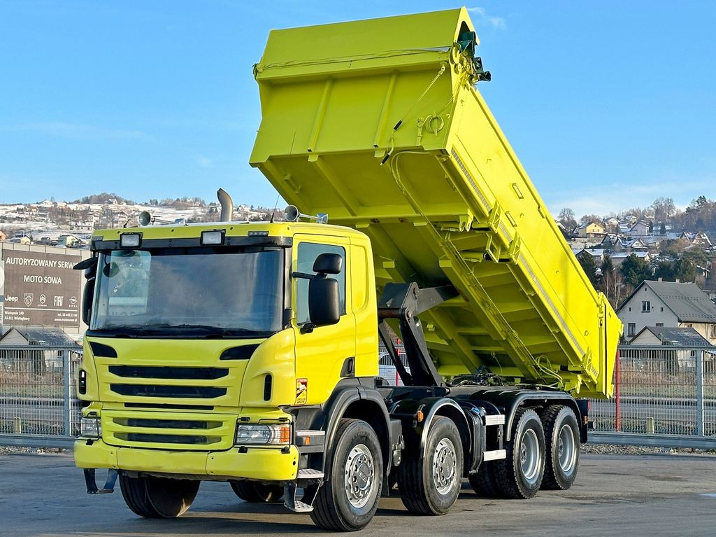 Scania P 400 Kipper 5,90 m + BORDMATIC * 8x4 * TOP ! - Autocarro ribaltabile, Camion con gru: foto 5 Scania P 400 Kipper 5,90 m + BORDMATIC * 8x4 * TOP ! - Autocarro ribaltabile, Camion con gru: foto 5